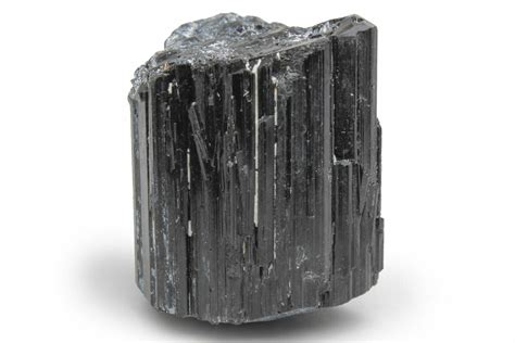 Lustrous Black Tourmaline Schorl Crystal Madagascar