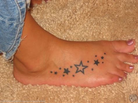 Tatouage Pied Femme Etoile Mod Les Et Exemples