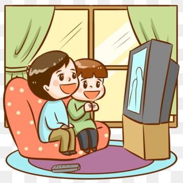 Watching Tv Clipart Images | Free Download | PNG Transparent Background ...