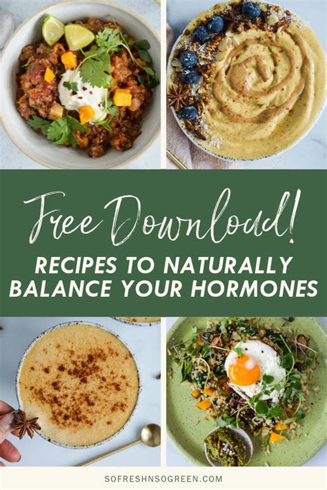 Five Free Fall Recipes For Natural Hormone Balance Fall Recipes