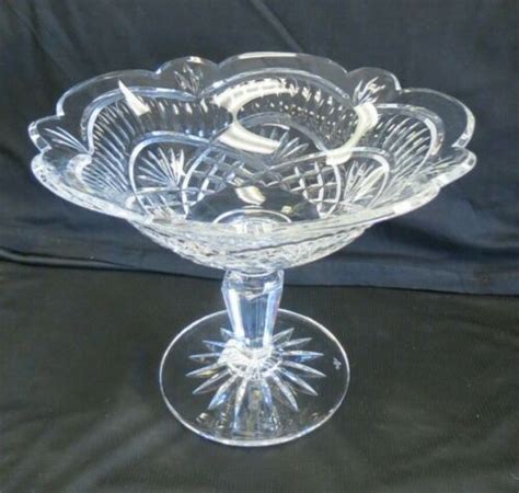 Waterford Crystal 121422 Artisan 10 Footed Compote Bowl In Box Ebay