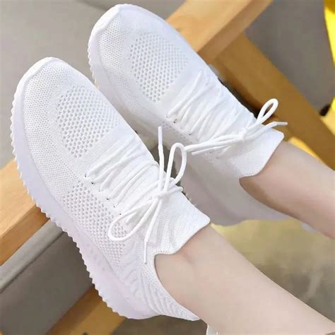 Sommer Frauen Turnschuhe Mesh Atmungsaktive L Ssige Frauen Schuhe Schn