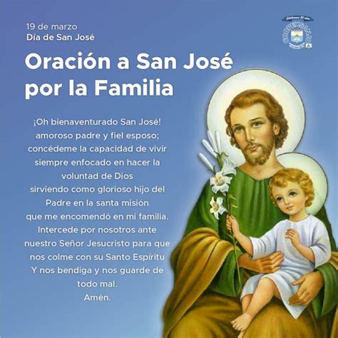 Oración a San José Patrono de la Iglesia Universal