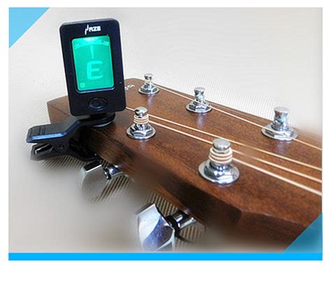 Chromatic Guitar Tuner Violin Ukulele Bass LCD Electronic Digital Haze ...