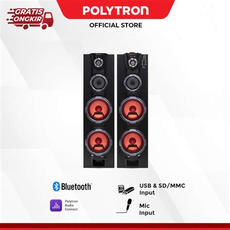 Jual Speaker Polytron Pas Ff Polytron Speaker Aktif Bluetooth Pas