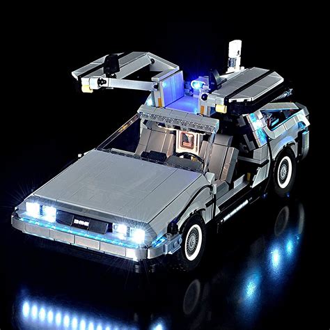 LED Light Set Compatible With Lego 10300 Back To The Future Time