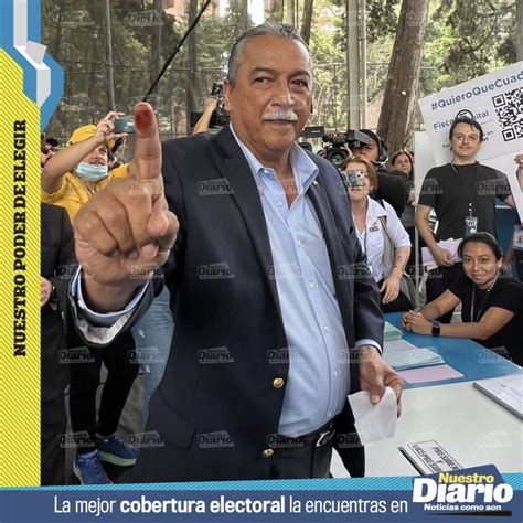 Nuestro Diario On Twitter Nuestropoderdeelegir 🗳️🇬🇹 ¡así Votó Manuel