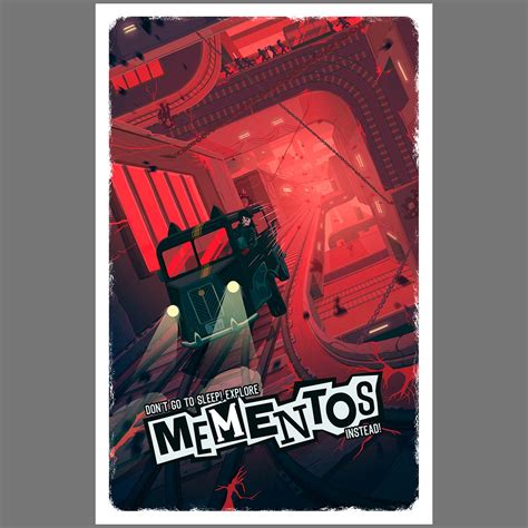 Mementos (Persona 5) Travel Poster - Free DLC Artwork