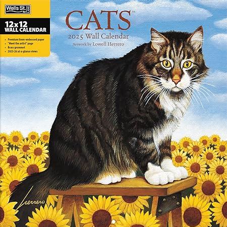 Amazon Wsbl Cats X Wall Calendar Office