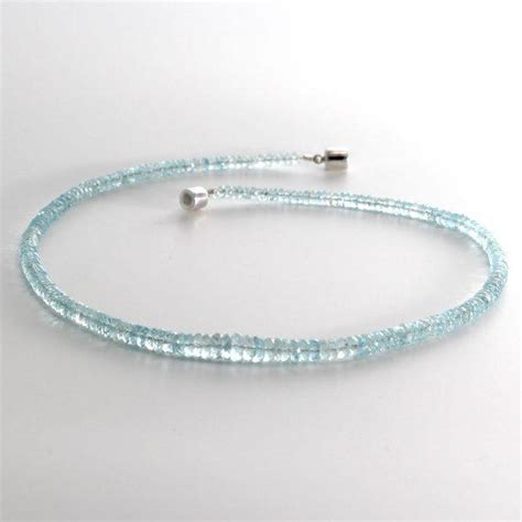 Halskette Aquamarin Delicate La Pantera Schmuck Und Edelsteine