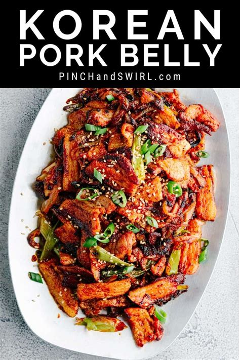 Make Spicy Succulent Korean Pork Belly In Just Minutes With This Easy Full Flavored Recipe