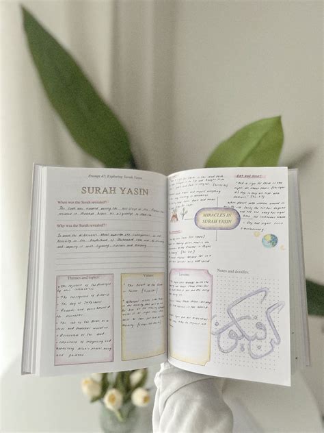surah yasin  days quran journal quran book journal inspiration