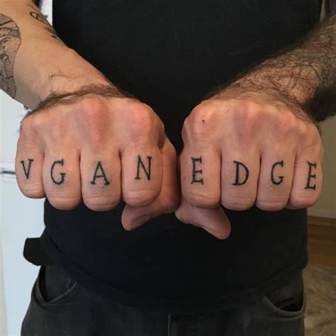 69 Cool Straight Edge Tattoo Ideas