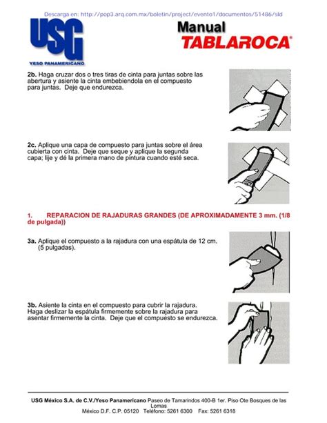 Manual Para Instalaci N De Tablaroca Pdf Descarga Gratuita