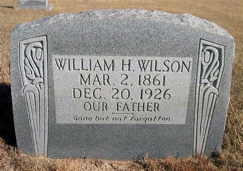 William Henry Wilson (1861-1926) - Find a Grave Memorial