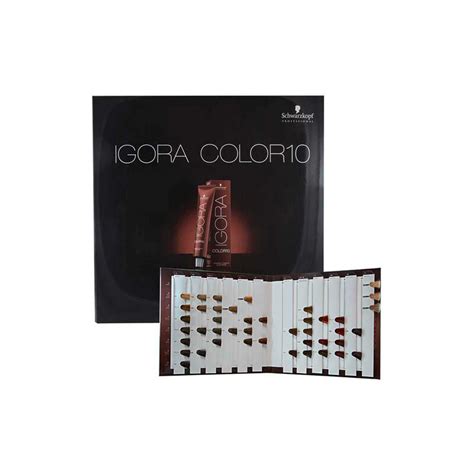 Schwarzkopf Professional Igora Color 10 Color Chart Book GLAMI Cz