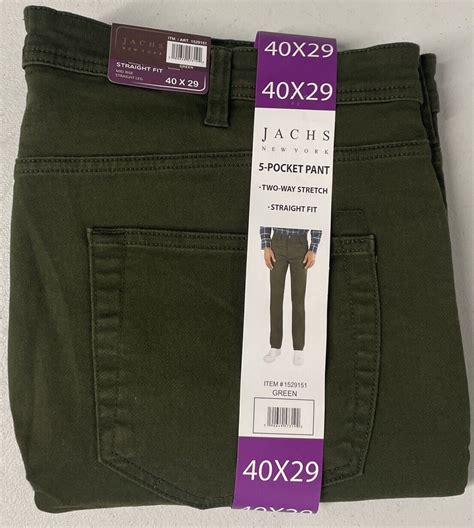 Jachs New York Men S Five Pocket Pant Two Way Stretch Straight Fit