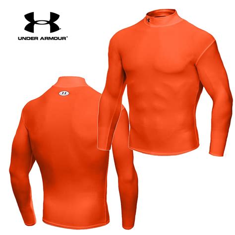 Under Armour Cold Gear Compression Mock Base Layer Long Sleeve Ebay