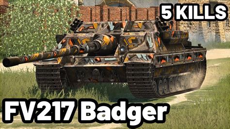 Fv Badger K Damage Kills Wot Blitz Pro Replays Youtube