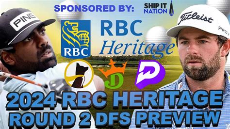 2024 RBC Heritage Round 2 Preview Live Chat Draftkings DFS Showdown