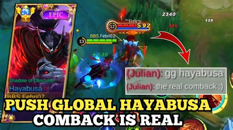 Push Global Hayabusa Build Hayabusa Tersakit Youtube