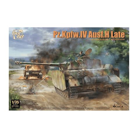 New To Pre Order Border Models BT 050 Pz Kpfw IV Ausf H Late Tank