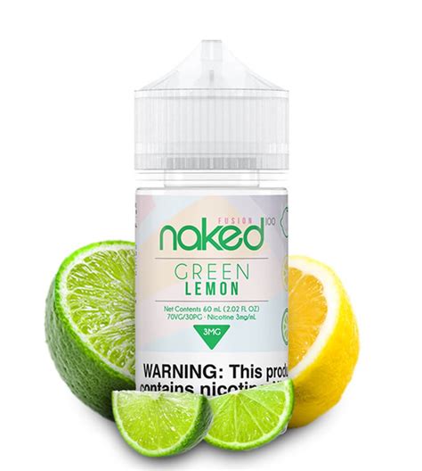 Naked Fusion Green Lemon Ml Vape Masters