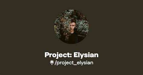 Project Elysian Instagram TikTok Linktree