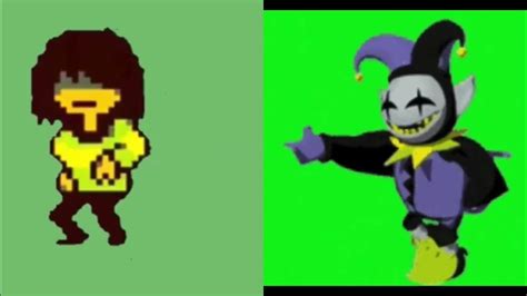 Jevil Dancing Extended Version With Different Characters Youtube