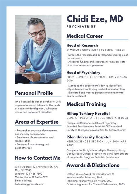 Free Medical Cv Template