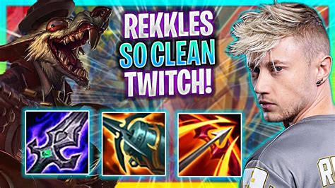 REKKLES IS SO CLEAN WITH TWITCH FNC Rekkles Plays Twitch ADC Vs