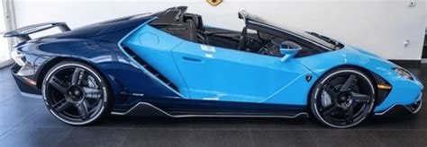 Lamborghini Centenario Roadster Blue – Agent4Stars.com