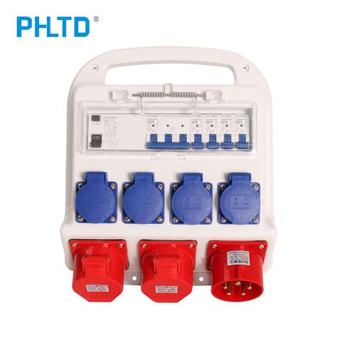 Phltd IP65 Waterproof Plug Socket Industrial Combination Box For