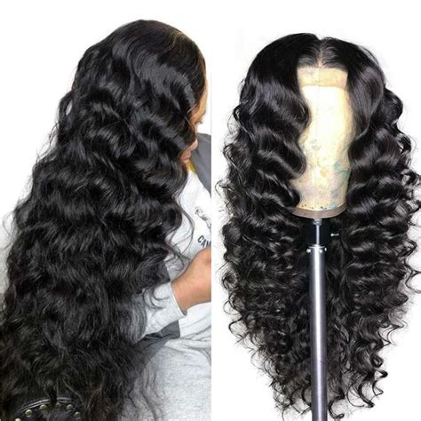 Loose Deep Wave Wig 13x4 Lace Front Human Hair Wigs For Women 13x6x1 Brazilian Hair Wigs Pre