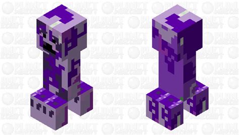 Purple Creeper Minecraft Mob Skin