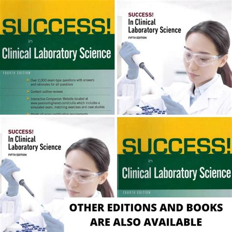 Success In Clinical Laboratory Science Hobbies And Toys Books