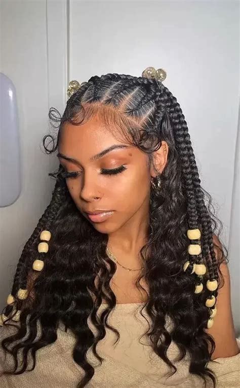 41 Awesome Stitch Braids Hairstyles That You Must Try Fashionterest