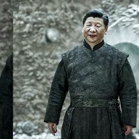 Xi Jinping In Game Of Thrones Cinematic Still Hdr Stable Diffusion