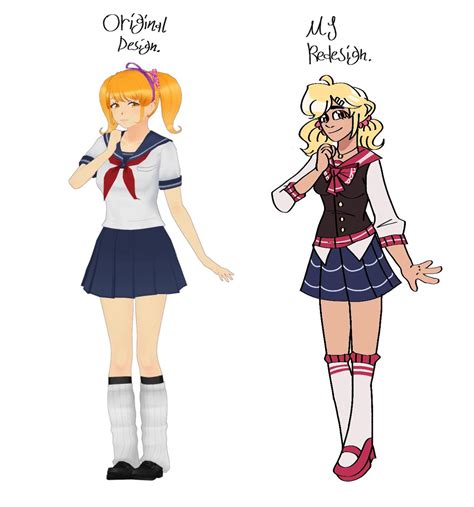 Yandere Simulator Raibaru Redesign By Tylerrosestorey810 On Deviantart