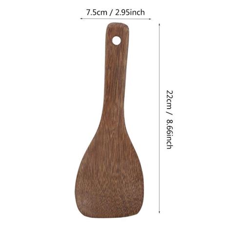 Sonew Tourneur De Cuisine Spatule En Bois Outils De Cuisine Pelle