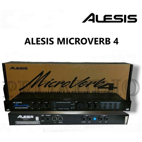 Jual Alesis Effect Vocal Microverb 4 Efek Vokal Alexis Garansi 1 Tahun