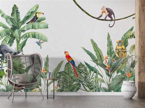 Amazon Jungle Wall Murals Déco Wallpaper