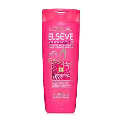 L Oreal Paris Elseve Keratin Smooth 72h Smoothing Shampoo 280ml Sugari