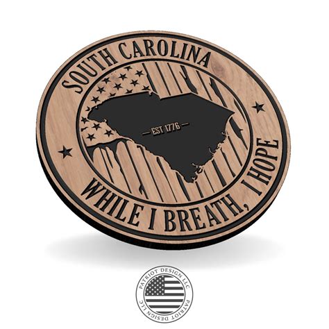 South Carolina Motto - Round - Patriot Nation Design