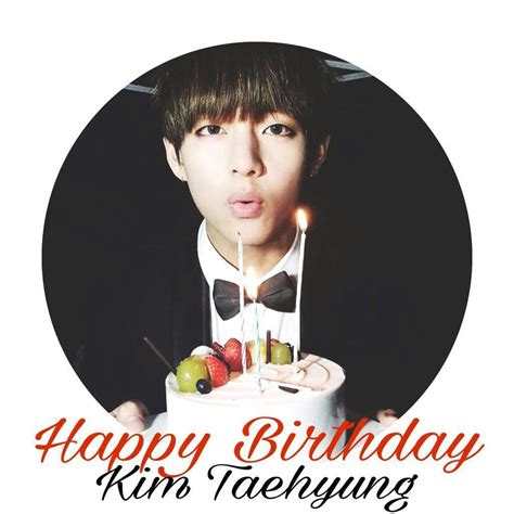 Happy Birthday Kim Taehyung Army S Amino