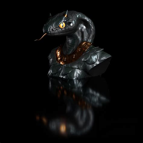 Apophis Anubis Bust - Egyptian God by Qu3D 3D-Design Art | Printables Store