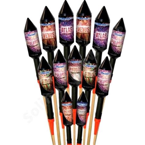 Space Cowboy Rocket Pack 13 Rockets By Vulcan Fireworks Fireworks