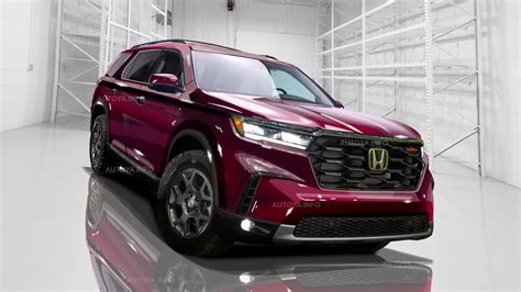 2023 Honda Pilot Three Row Mid Size SUV Shows Us Everything Albeit