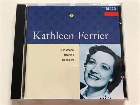 Amazon Kathleen Ferrier Ovation Vol 4 Schumann Frauenliebe