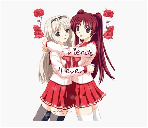 anime  friends  hd png  transparent png image